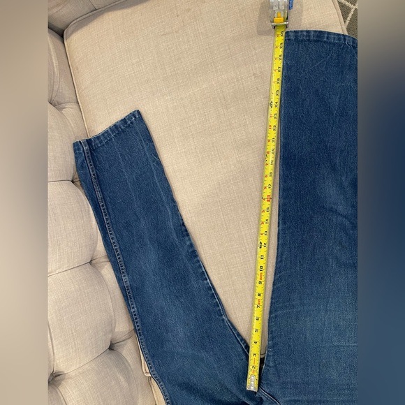 Vintage 80’s Wrangler women’s jeans leather tab USA embroidered horse - Picture 9 of 11